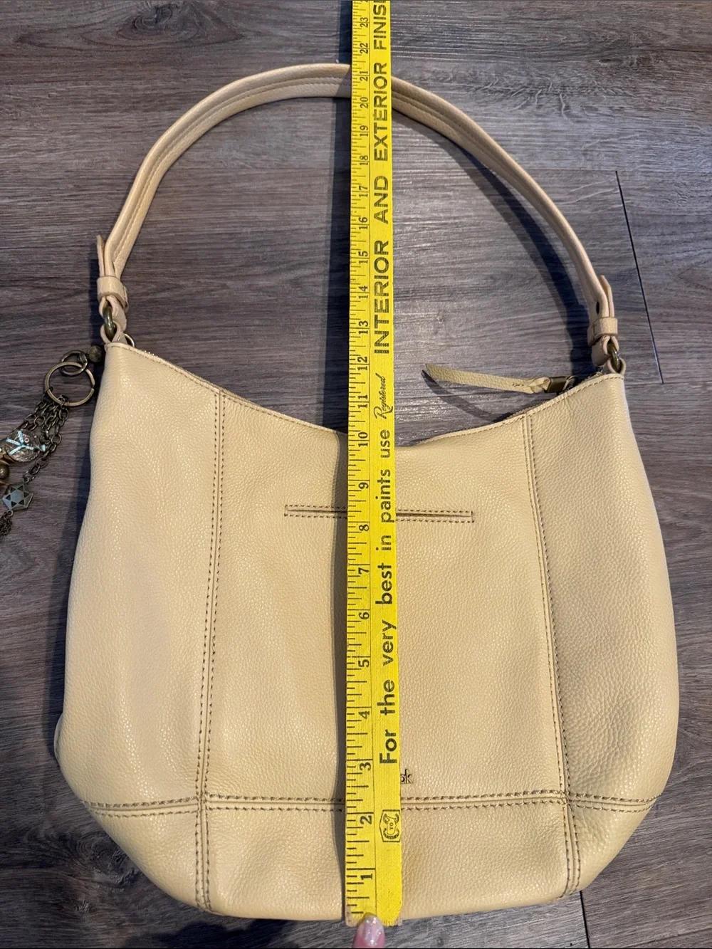 The Sak Sequoia Hobo Bag Leather in Buttercup